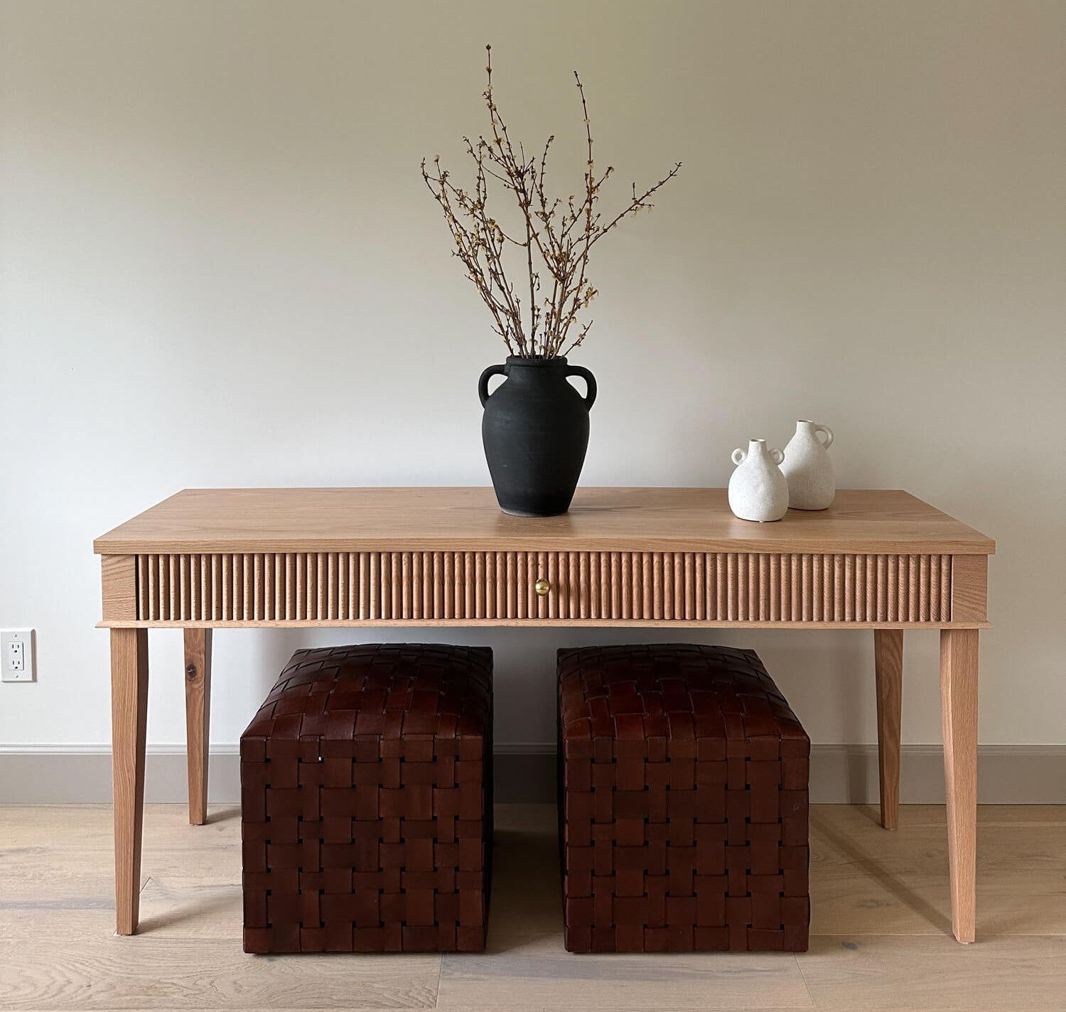 Reeded Console Table – Rubio Monocoat Canada