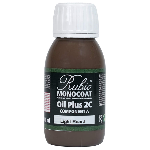 Rubio Monocoat Oil Plus 2C 100 Milliliter Light Roast