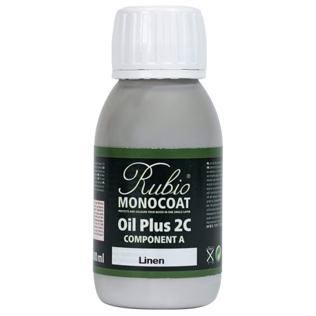 Rubio Monocoat Oil Plus 2C 100 Milliliter Linen