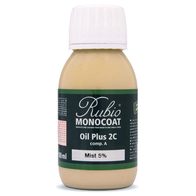Rubio Monocoat Oil Plus 2C 100 Milliliter Mist 5%
