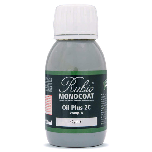 Rubio Monocoat Oil Plus 2C 100 Milliliter Oyster