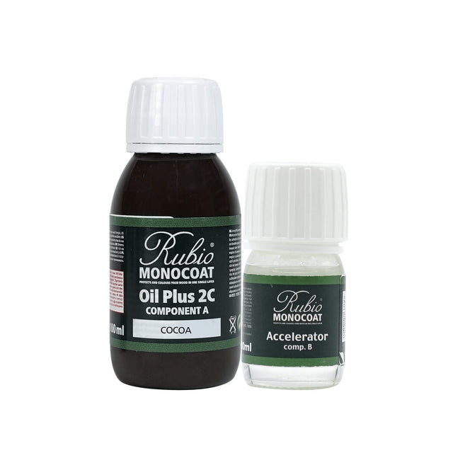 Rubio Monocoat Oil Plus 2C 130 Milliliter Cocoa