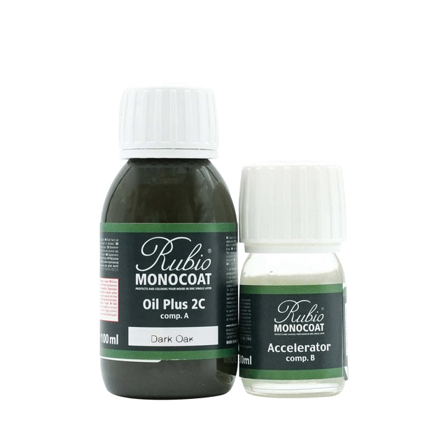 Rubio Monocoat Oil Plus 2C 130 Milliliter Dark Oak