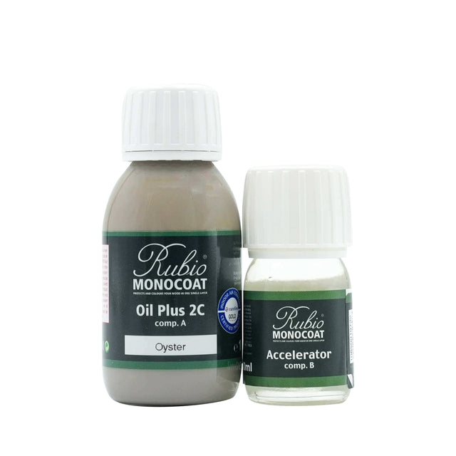 Rubio Monocoat Oil Plus 2C 130 Milliliter Oyster