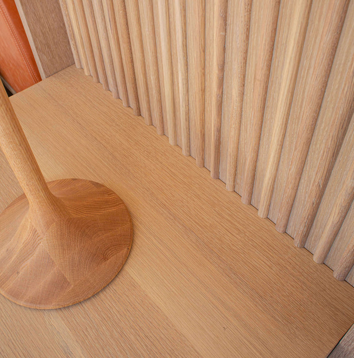Solid Rift White Oak Modern Bed Frame — 3 of 3