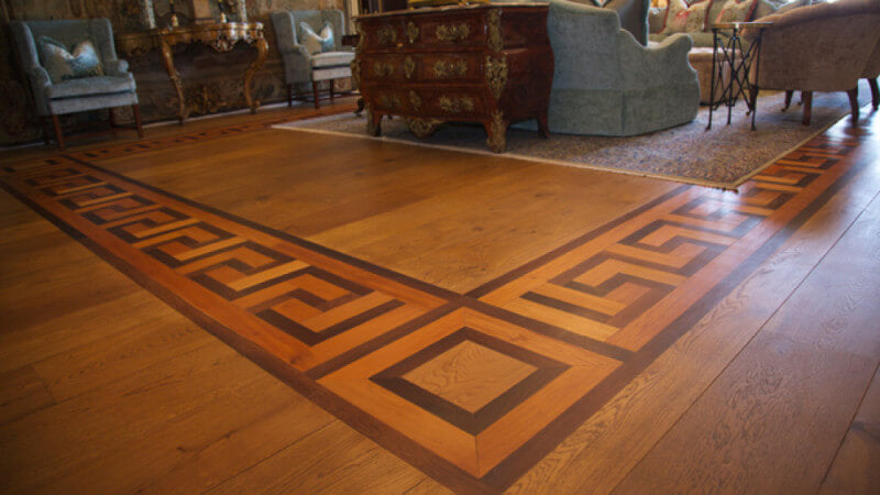Details of wood finished with Rubio Monocoat Oil Plus 2C.
