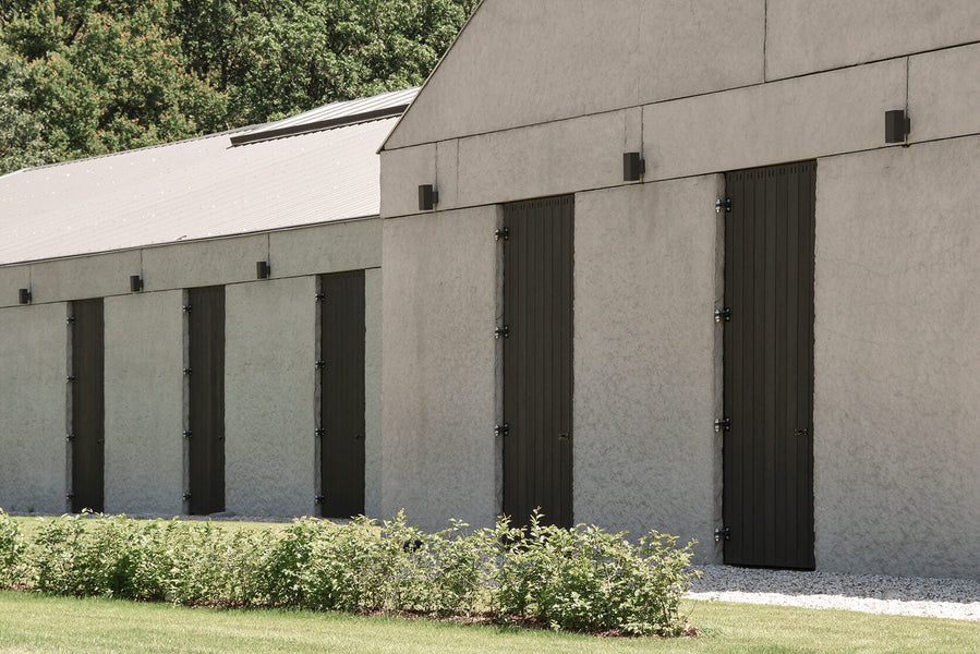 Equine center in Belgium chose Rubio Monocoat to color and protect all exterior wood.