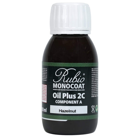 Rubio Monocoat Oil Plus 2C 100 Milliliter Hazelnut