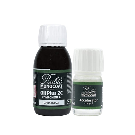 Rubio Monocoat Oil Plus 2C 130 Milliliter Dark Roast