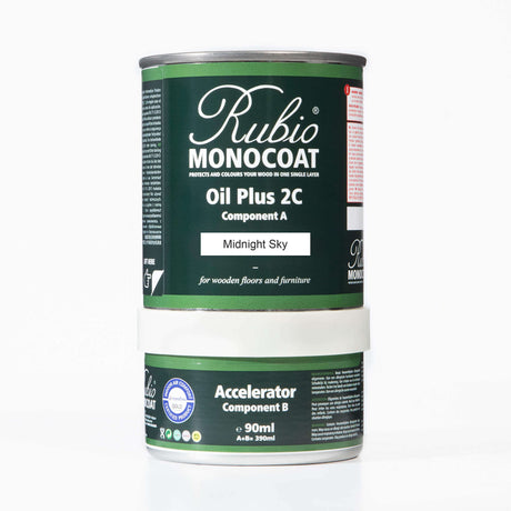 Rubio Monocoat Oil Plus 2C 390 Milliliter Midnight Sky
