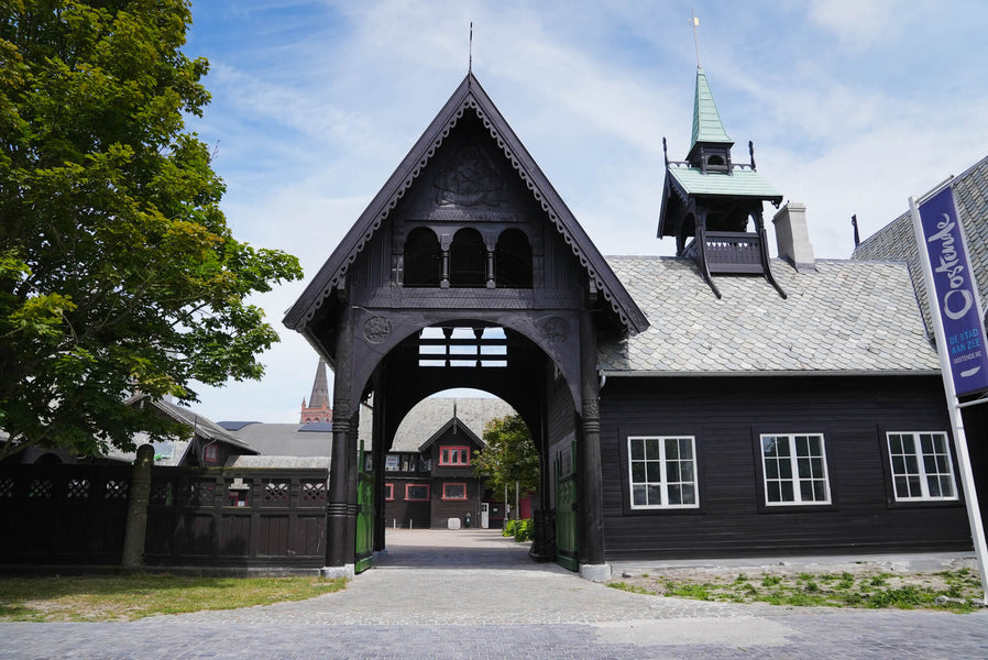 Exterior wood of the historic Royal Horse Stables in Belgium finished with DuroGrit, an exterior wood finish for all exterior wood projects and species.