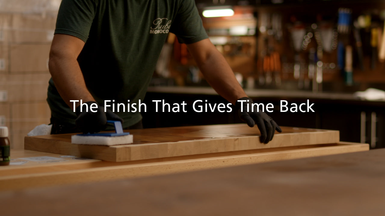 Rubio Monocoat is the finish that gives time back.