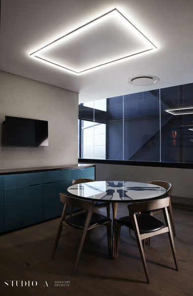 Mesh Club in Rosebank, South Africa features oak wood finished with Rubio Monocoat.