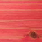 Rubio Monocoat Ruby shown on cedar