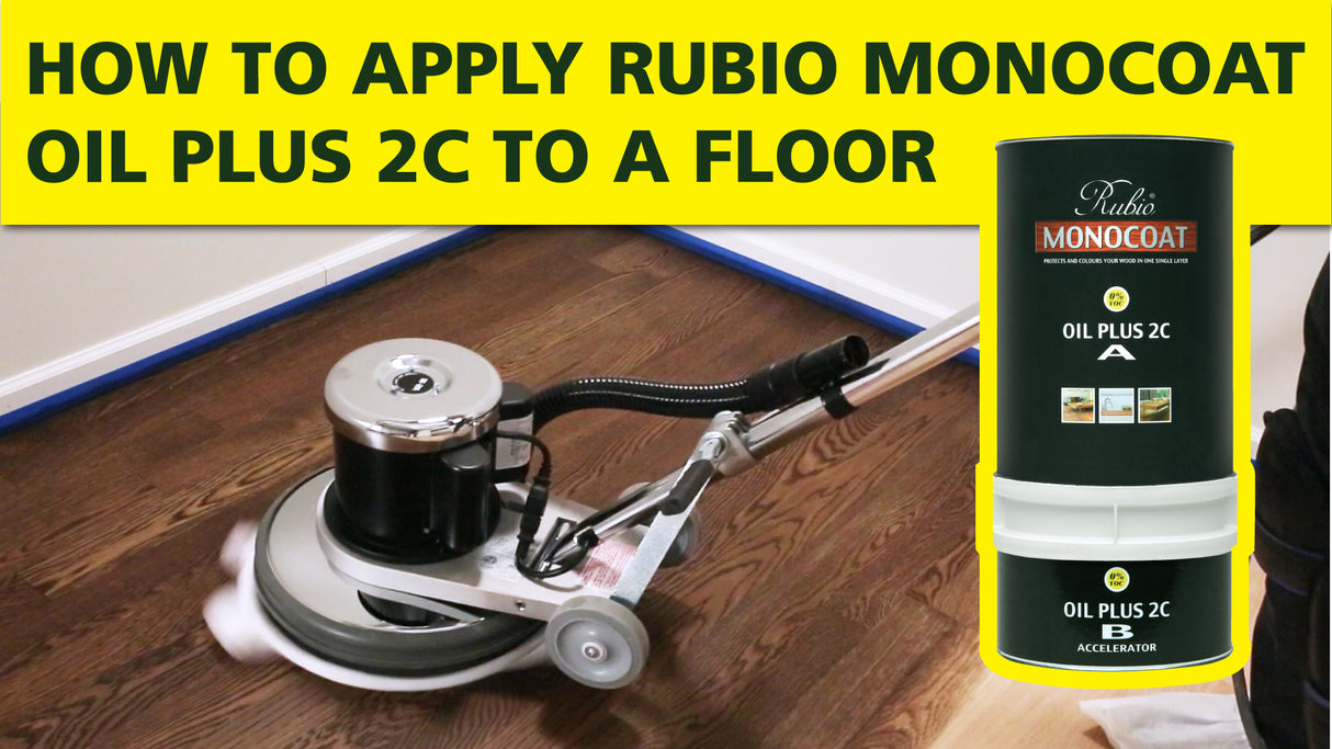 How to apply Oil Plus 2C to a floor