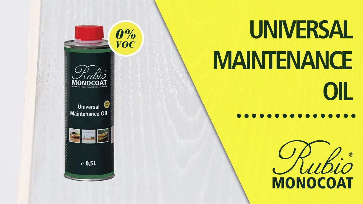 Rubio Monocoat Universal Maintenance Oil product video