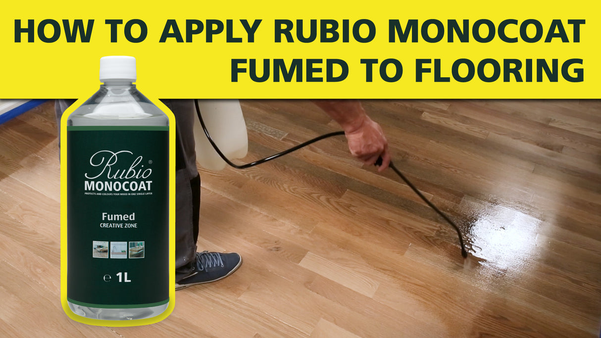 How to apply Rubio Monocoat Fumed to flooring